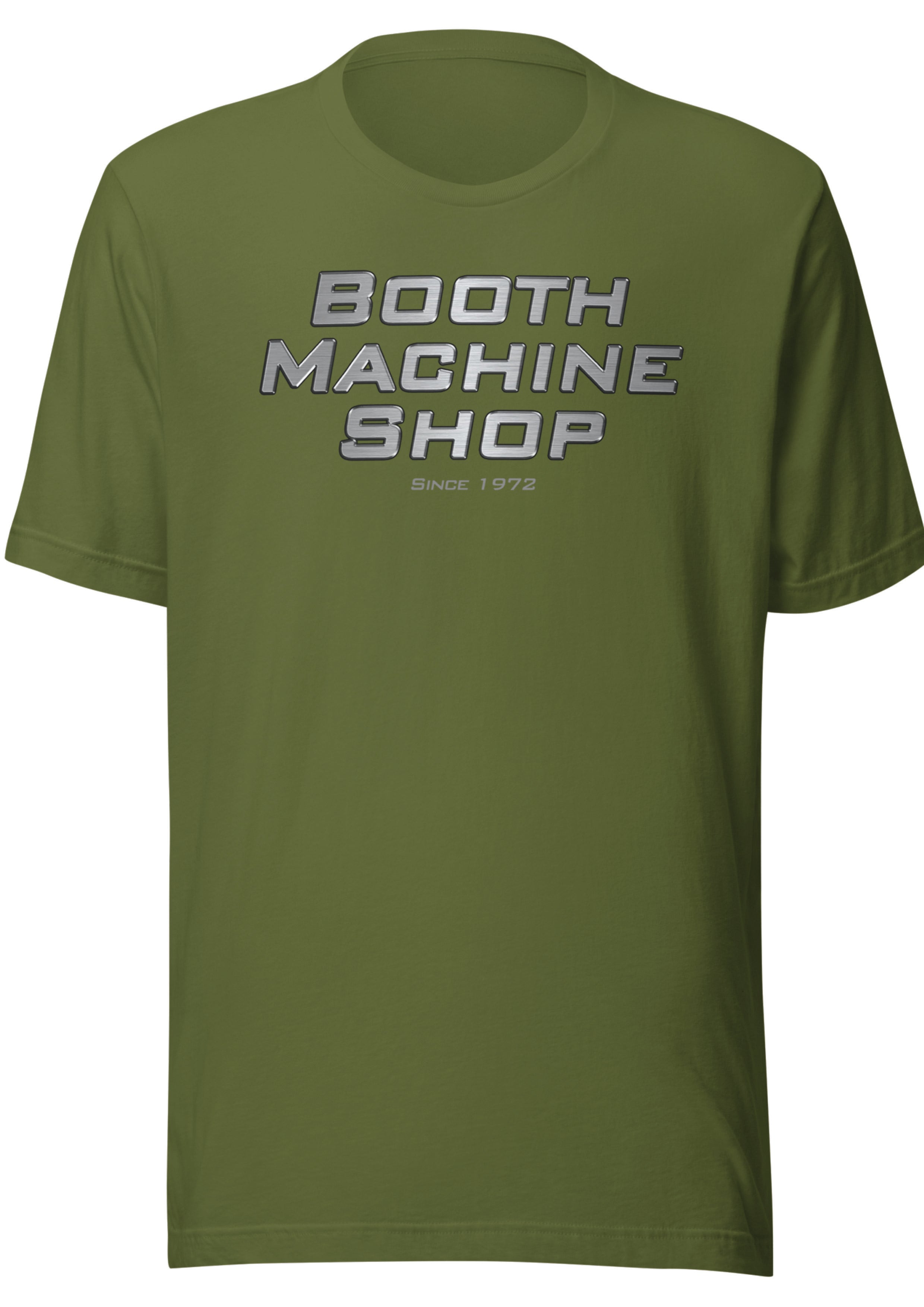 Booth Machine Shop Unisex t-shirt